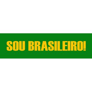 Toalha para Pescoço - Buettner - Sport Brasil - Estampa Sou Brasileiro