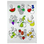 Kit-Toalha-Infantil-para-Colorir-Buettner-6-a-8-anos-Estampa-Frutas-e-Quantidades