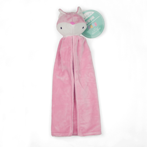 Manta Naninha para Bebê 30cm x 30cm em Microfibra Bouton Baby