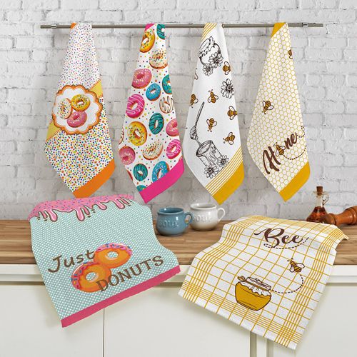 Pano de Copa 46cm x 65cm Buettner Estampado Cooking