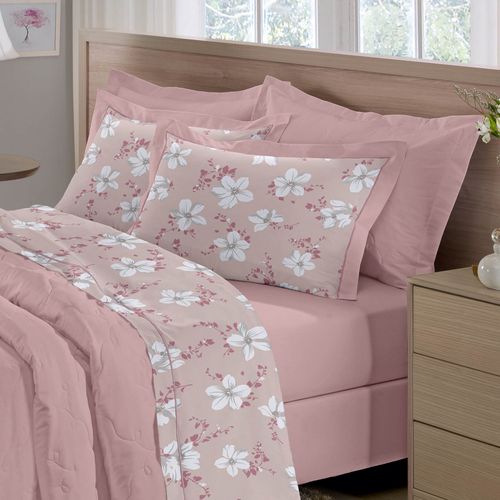 Jogo de Cama 200 Fios Reffinata Estampado Teresa Buettner