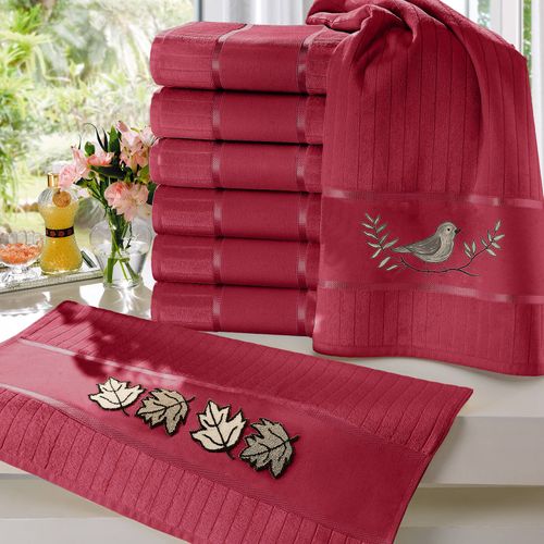 Toalha de Rosto 50cm x 80cm para Pintar Pinte Bem Buettner