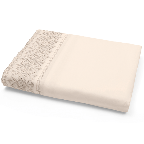 Saia para Cama Box 180 Fios Melody Renda Nice Buettner