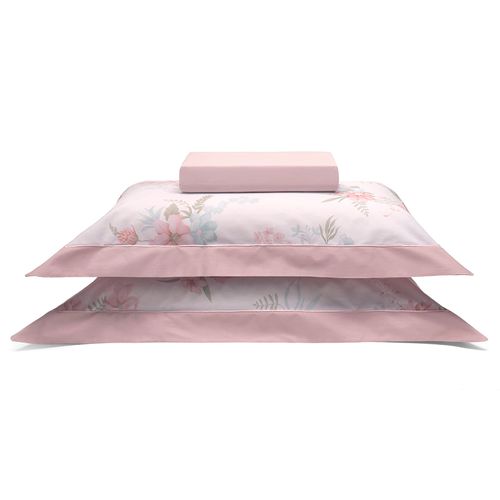 Jogo de Cama 200 Fios Reffinata Estampado Roseli Buettner