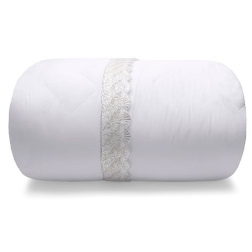 Edredom 300 Fios Cristal Renda Estela Buettner