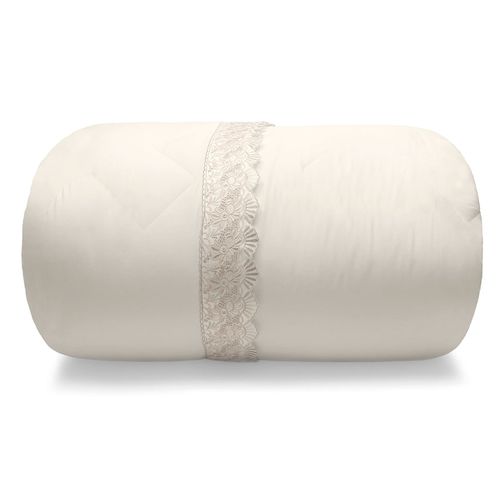 Edredom 300 Fios Cristal Renda Estela Buettner