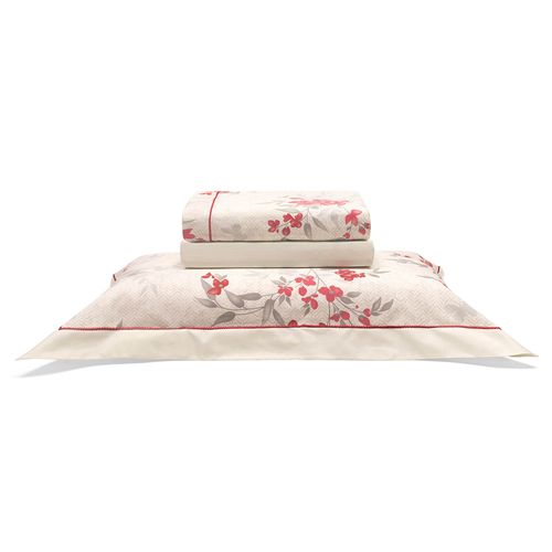 Jogo de Cama 200 Fios Reffinata Estampado Mandy Buettner
