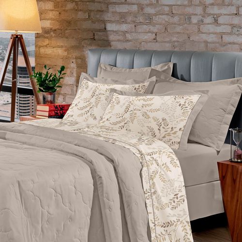 Jogo de Cama 200 Fios Reffinata Estampado Coimbra Buettner