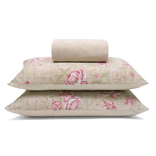 Jogo de Lençol Malha Basic Estampado Tainara Buettner