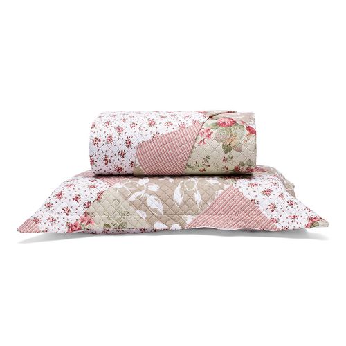 Colcha com Porta Travesseiro Matelassê Renove Otávia Buettner