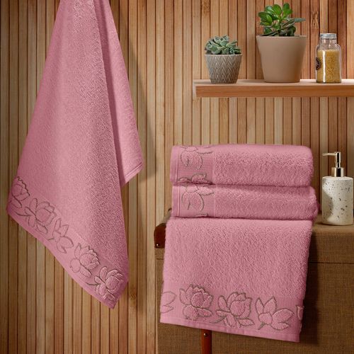 Toalha de Rosto 50cm x 70cm Jacquard Leslie Buettner