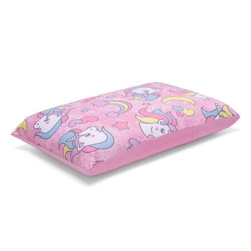 Fronha Avulsa Malha Basic Estampado Infantil Unicórnios Buettner
