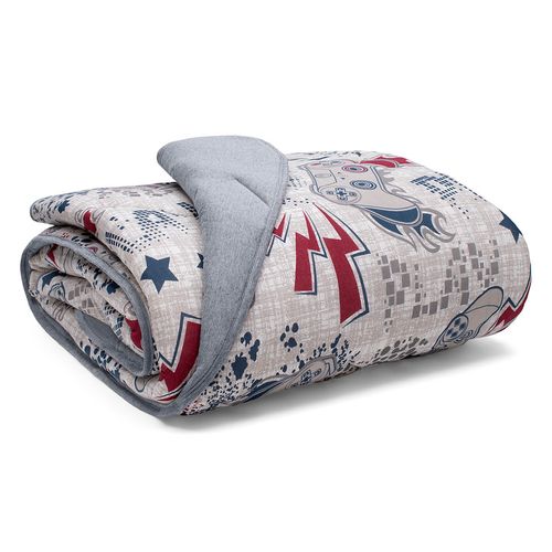 Edredom Malha Basic Estampado Infantil Play Buettner