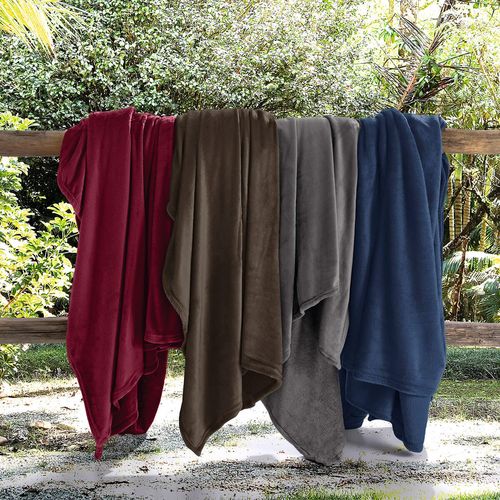 Manta Microfibra Flannel Confort Buettner
