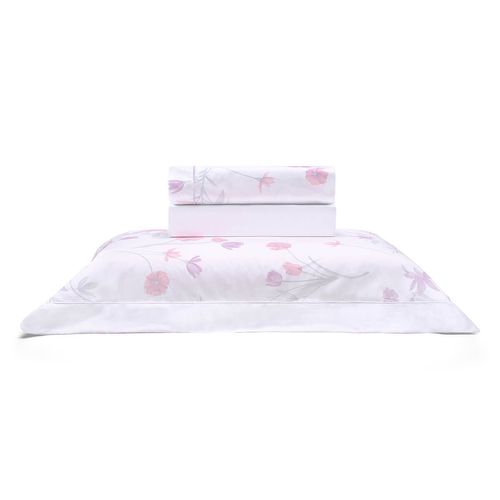 Jogo de Cama 200 Fios Reffinata Estampado Astride Buettner