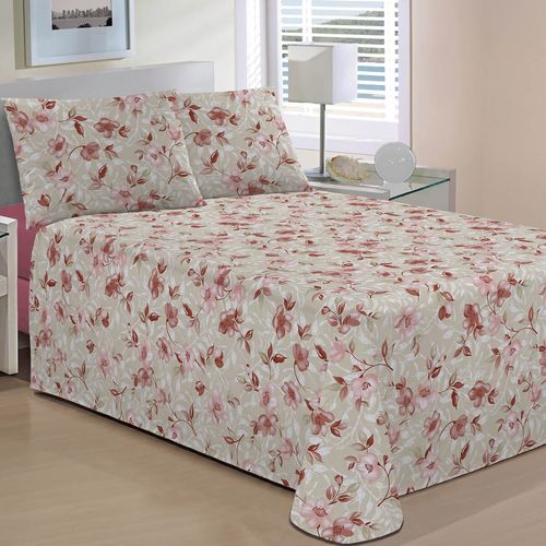 Jogo de Cama Malha Basic Estampado Laiane Buettner
