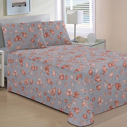 Jogo de Cama Malha Basic Estampado Micaela Buettner