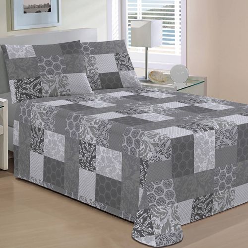 Jogo de Cama Malha Basic Estampado Salim Buettner
