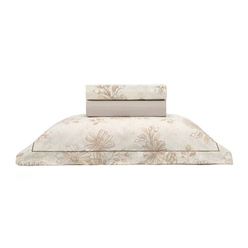 Jogo de Cama 180 Fios Reflete Estampado Ariane Buettner