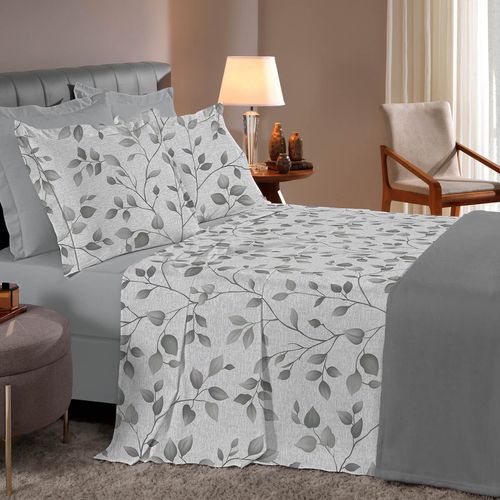 Jogo de Cama 180 Fios Reflete Estampado Vivance Buettner