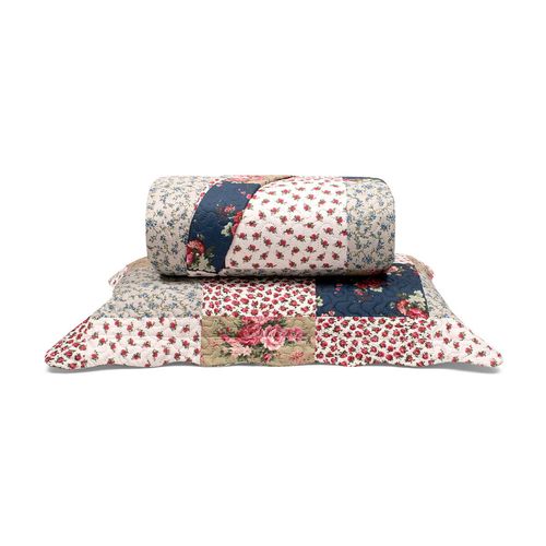 Colcha com Porta Travesseiro Matelassê Renove Ivone Buettner