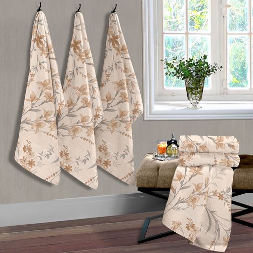 Toalha de Rosto 50cm x 70cm Garden Estampado Jaine Buettner