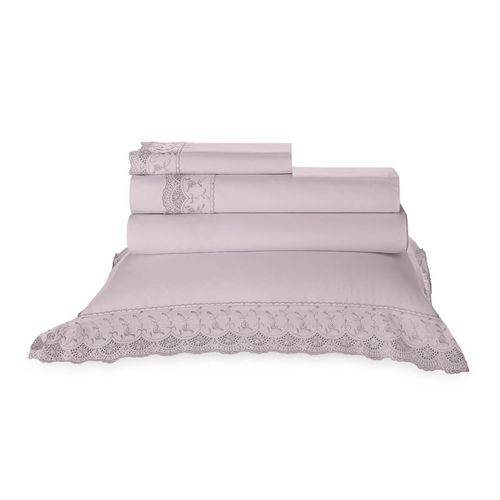 Jogo de Cama 200 Fios Melody Renda Marion Buettner