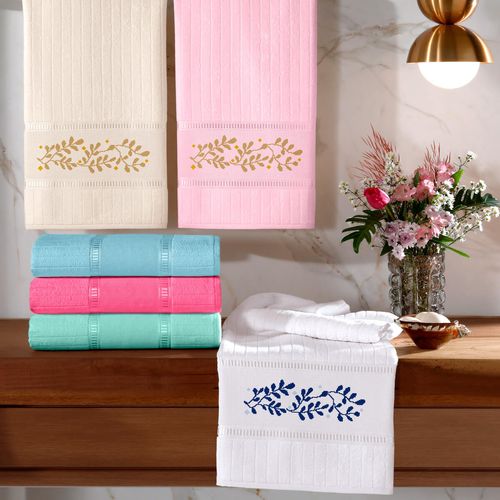 Toalha Social 30cm x 45cm Caprice Luxo Para Bordar Buettner