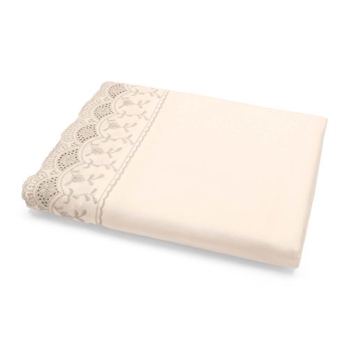Saia para Cama Box 180 Fios Melody Renda Marion Buettner