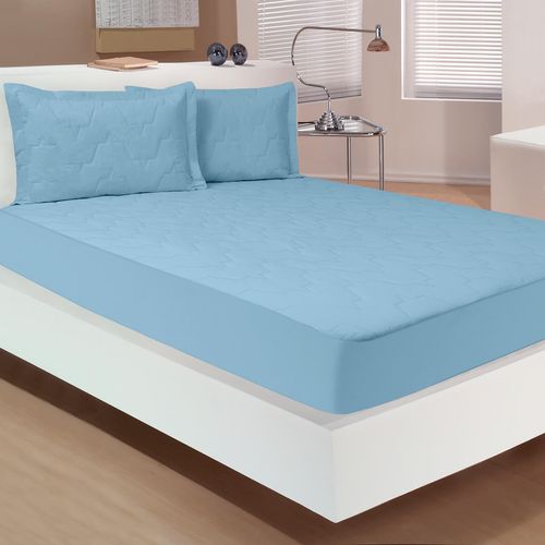 Colcha com Porta Travesseiro 180 Fios Ativa Sleep Buettner