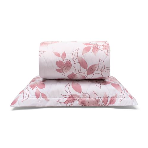 Kit Cobre Leito Microfibra Sonata Estampado Mírtia Buettner