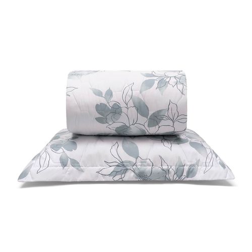 Kit Cobre Leito Microfibra Sonata Estampado Mírtia Buettner