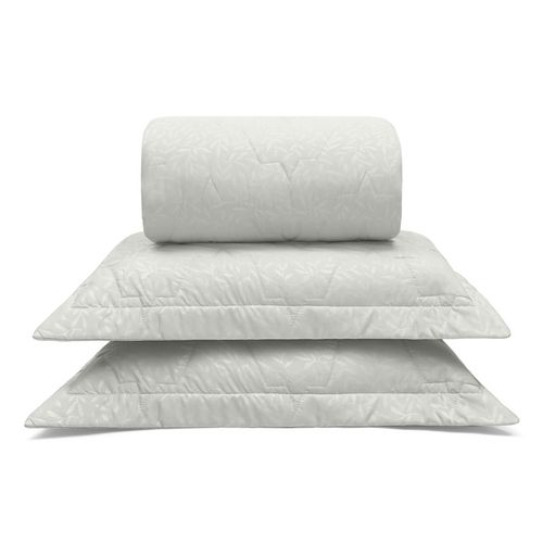 Kit Cobre Leito Microfibra Sonata Damask Foliage Buettner