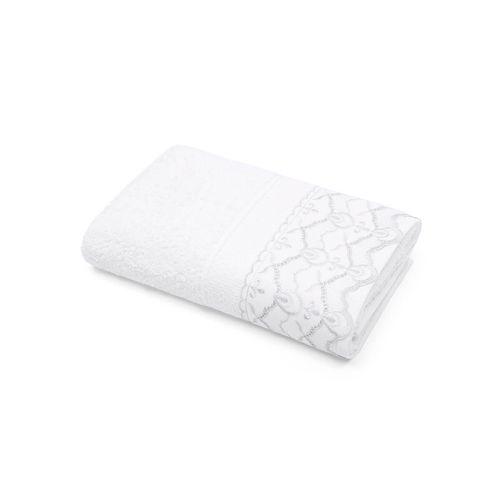 Toalha de Rosto 50cm x 80cm Melody Renda Elen Buettner