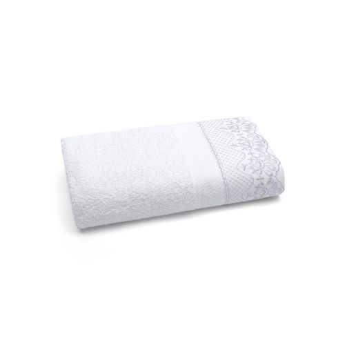 Toalha de Banho 70cm x 1,40m Melody Renda Gerusa Buettner