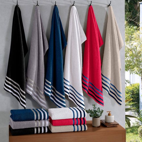 Toalha de Banho Gigante 81cm x 1,50m Jacquard Solare Buettner