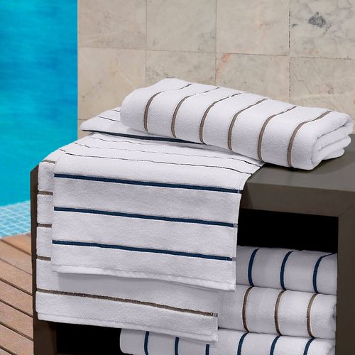 Toalha de Piscina 70cm x 1,50cm Hotelaria Stripes Buettner