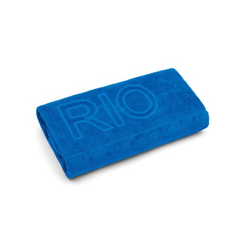 Toalha de Praia 70cm x 1,40m Turismo Jacquard Cristo Redentor Buettner