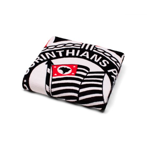 Toalha de Banho Futebol Estampada Corinthians Buettner