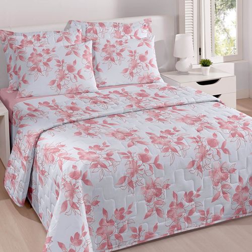 Jogo de Cama Microfibra Sonata Estampado Mírtia Buettner