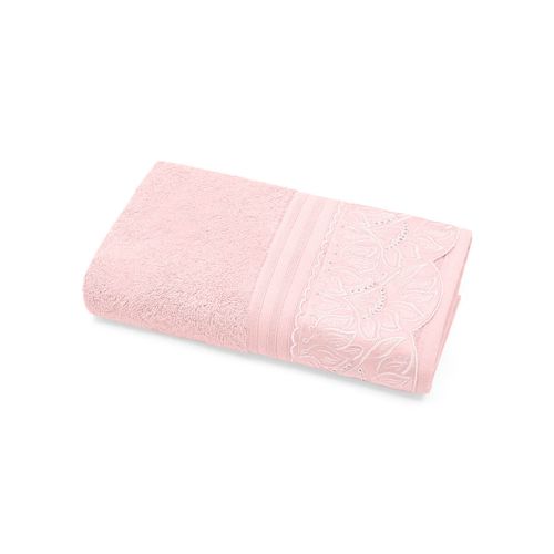 Toalha de Rosto 50cm x 80cm Algodão Egípcio Cristal Renda Paola Buettner