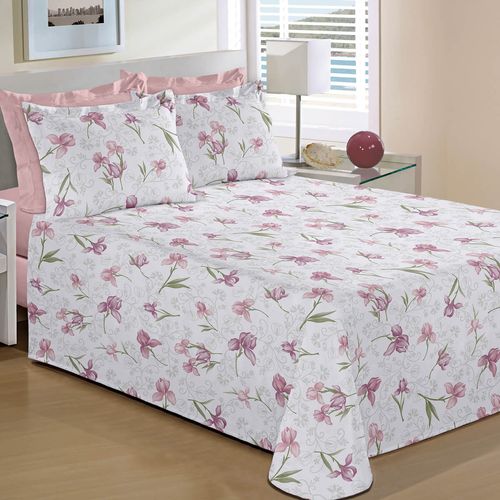 Jogo de Cama 150 Fios Casual Estampado Cordélia Buettner