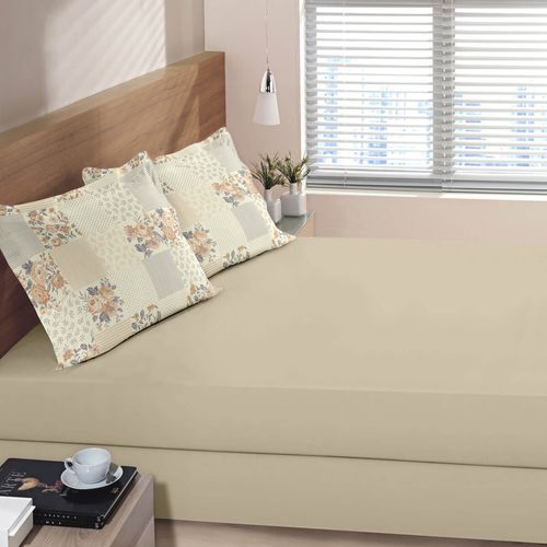 Jogo de Lençol 150 Fios Casual Estampado Blanche Buettner