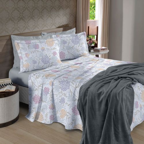 Jogo de Cama 180 Fios Reflete Estampado Beatrice Buettner