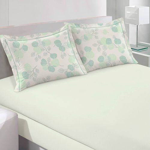 Jogo de Lençol 180 Fios Reflete Estampado Jussara Buettner