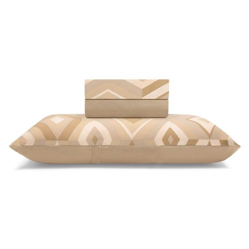 Jogo de Cama Malha Basic Estampado Silver Buettner