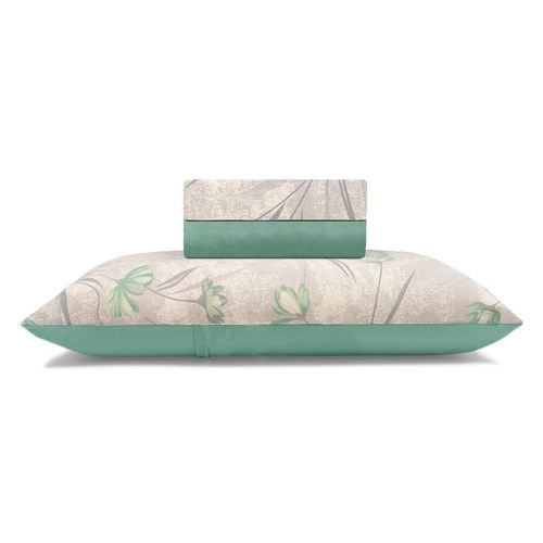 Jogo de Cama Malha Basic Estampado Sandrine Buettner