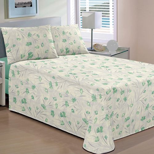 Jogo de Cama Malha Basic Estampado Sandrine Buettner
