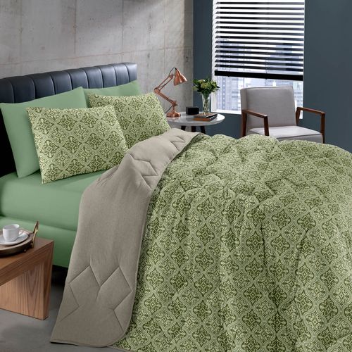 Edredom Malha Basic Estampado Marvin Buettner