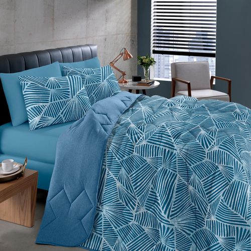 Edredom Malha Basic Estampado Noronha Buettner